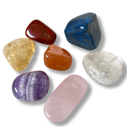 Zestaw kamieni czakralnych